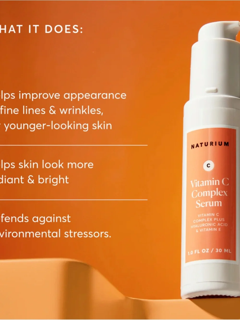 Naturium Retinaldehyde (0.15 and 0.05 %) & Vitamin C Serums -